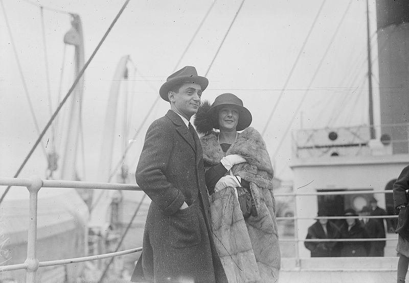 irving berlin and first wife