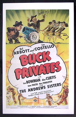 Buck Privates Poster